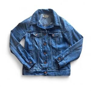 Madewell Classic Blue Denim Jacket - Y2K Style Fit - Women’s XS - S